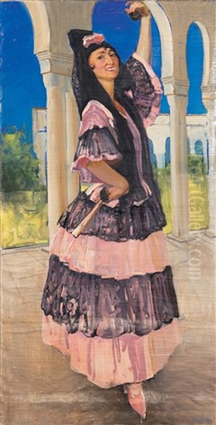 The Artist's Daughter Nina Levi Franzen As A Dancer - view 1