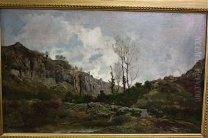 Rochers A Vic-sur-cere Pres D'aurillac