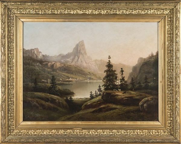 Vue Du Lac Du Bourget - view 1