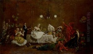 The Masked Ball by Theodore Levigne