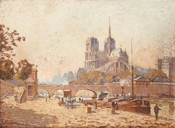Paris Vu Des Quais - view 1