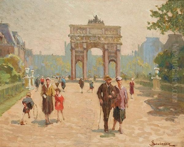 L'arc Du Carrousel, Paris - view 1