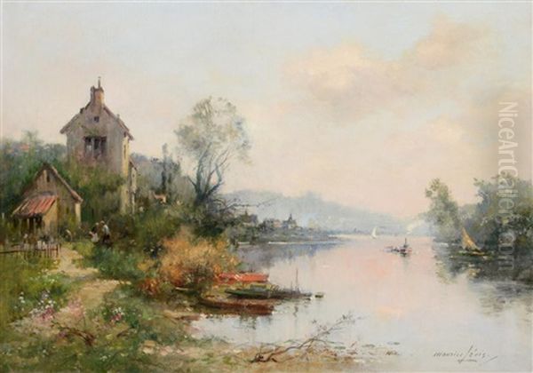 La Seine A La Frette - view 1