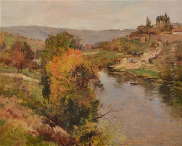 Chateau On The River Thouet - view 1