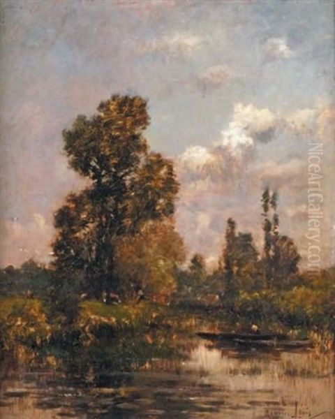 Pecheur Sur L'etang - view 1