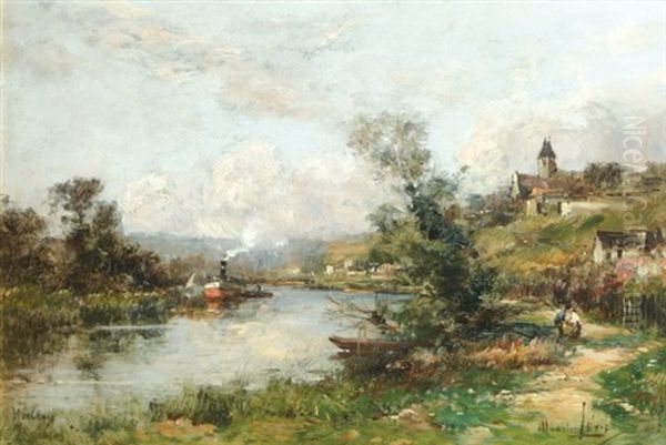 The Seine At Herblay - view 1