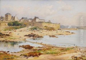 Beach At St. Malo