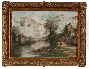 French Summer Scene by Maurice Levis