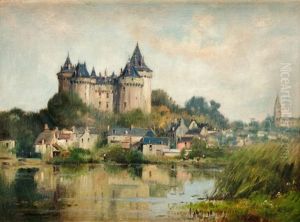 Vista Del Castillo De Combourg, La Bretana