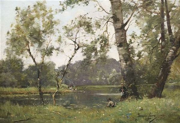Flusslandschaft Bei Mortefontaine - view 1