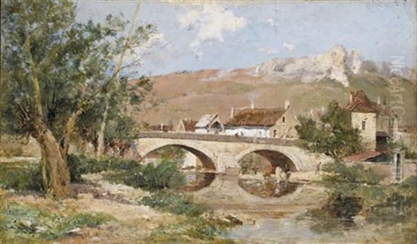 Le Vieux Pont De Mailly-le-chateau En Bourgogne - view 1