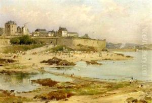 Beach At St. Malo