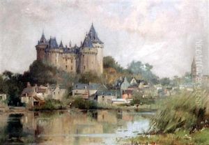 Vue Du Chateau De Caubourg