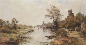 Lavandieres Au Bord De L'oise Animee