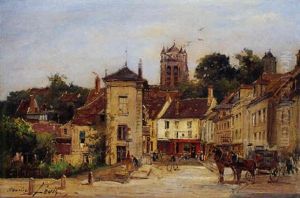 Rue Animee A La Ferte Milon