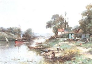 Un Apres-midi De Travail A La Riviere