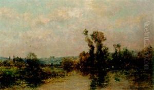 Petit Bras De La Seine A Etiolles by Maurice Levis