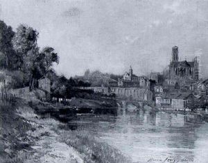 Limoges, Vue Des Bords De La Vienne Limoges, Vue Des Bords De La Vienne