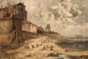 The Beach At St. Malo