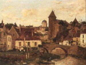 Le Donjon De Semur-en-auxois by Maurice Levis
