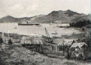 Le Djemnah En Rade . Mayotte by Maurice Levis