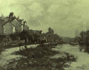 Die Seine Bei La Frette Die Seine Bei La Frette
