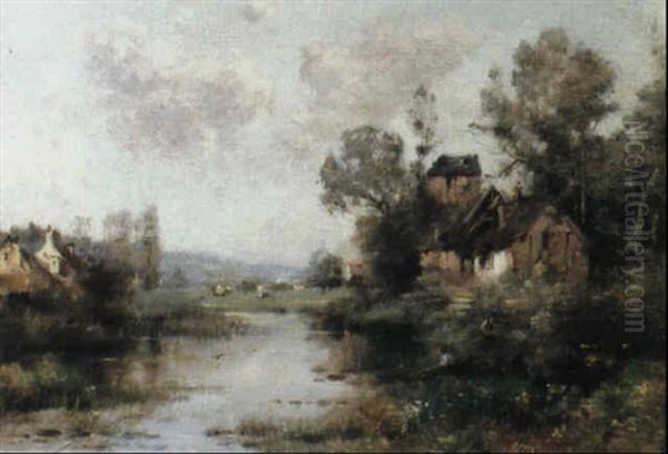 Pecheurs A La Riviere - view 1