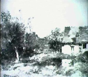 Bauernhaus Mit Teich