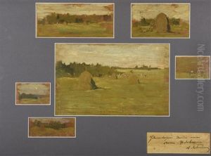 Etudes De Paysages (6 Works) by Isaak Ilyich Levitan