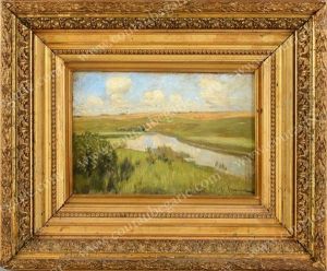 Scene D"un Bord De Fleuve Scene D"un Bord De Fleuve