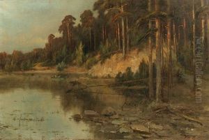 Summer On The Lake by Isaak Ilyich Levitan