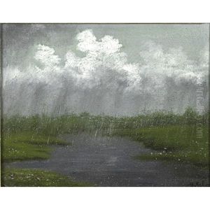 Rainy Paysage by Isaak Ilyich Levitan