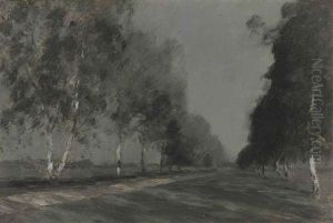 Moonlit Night (study) by Isaak Ilyich Levitan