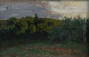 Cloudy Morning 1887 (study) by Isaak Ilyich Levitan
