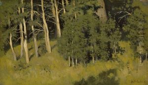 Wooded Glade by Isaak Ilyich Levitan