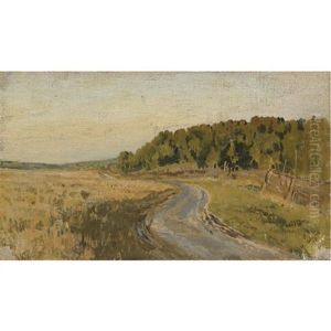 River Landscape by Isaak Ilyich Levitan