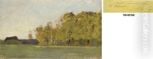 Buildings On A Forest's Edge - view 1