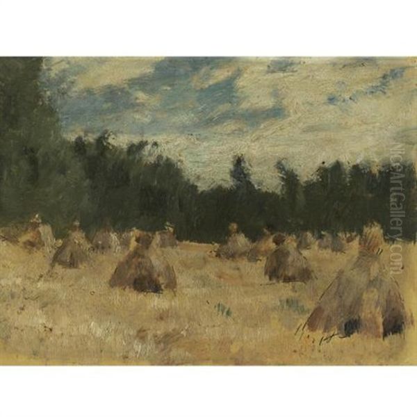 Haystacks - view 1
