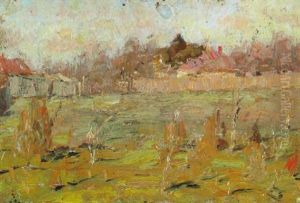 Dorflandschaft Im Fruhling by Isaak Ilyich Levitan