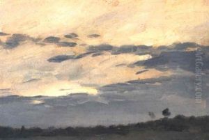 Landscape (study) by Isaak Ilyich Levitan