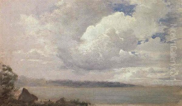 Clouds Over Lake Senega - view 1