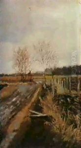 Country Path by Isaak Ilyich Levitan