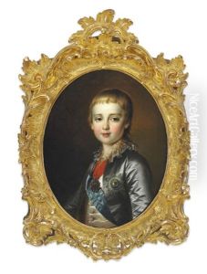 Portrait Of Grand Duke Konstantin Pavlovich Of Russia (1779-1831) by Dimitri Gregoriovitc Levitsky