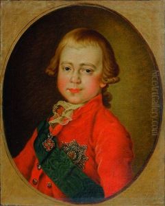 Le Grand-duc Constantin Pavlovitch by Dimitri Gregoriovitc Levitsky