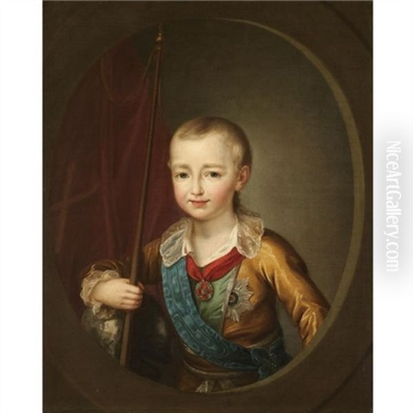 Portrait Of Grand Duke Alexander Pavlovich, The Future Alexander I - view 1