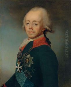 Portrait Of Emperor Paul I Of Russia