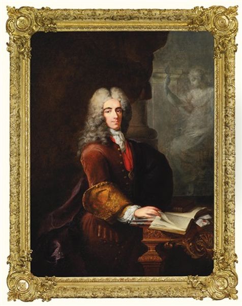 Portrait Of Charles Jean-baptiste De Fleuriau D'armenonville, Comte De Morville (1686-1732) - view 1