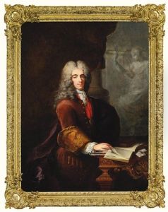 Portrait Of Charles Jean-baptiste De Fleuriau D'armenonville, Comte De Morville (1686-1732) by Robert Levrac-Tournieres