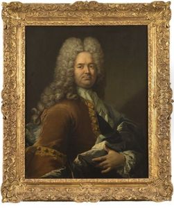 Portrait D'homme En Habit Brun