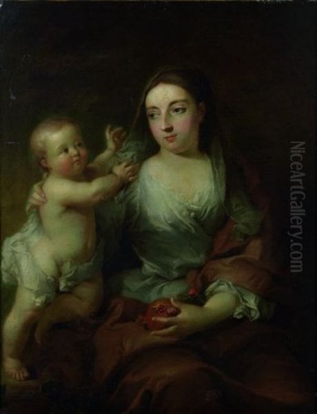 Portrait De Madame Duquesnoy Et De Sa Fille - view 1